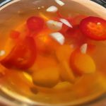 Friterad kyckling i teriyakisås