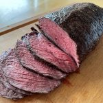 Ugnsstekt falukorv i tomatsås