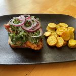 Fylld paprika i tomatsås