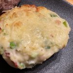 Entrecôte med dubbelbakad potatis