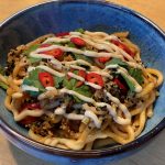 Knäckig äppelsmulpaj