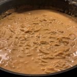 Stekt fläsk med löksås